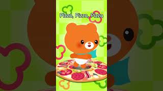 Pizza Song🍕  I Love Pizza Eat Pizza  Nursery Rhymes amp Kids Songs shorts kidsvideo [upl. by Isobel]