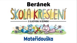 Kreslení s Mateřídouškou  Beránek [upl. by Ahsiuq]