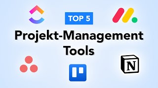 Die 5 besten ProjektmanagementTools 2023 Vergleich Asana ClickUp Monday Notion amp Trello [upl. by Puri]