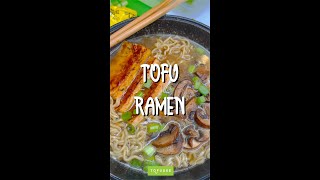 Fast and Easy Musttry Vegan Tofu Ramen Recipe 🌱🍜 [upl. by Giule]