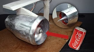 how to make jet engine using soda candiy jet enginediy edf engine [upl. by Gibbs]