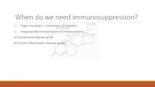 Immunosuppressant Drugs  Corticosteroids [upl. by Raouf]