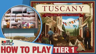 Viticulture Tuscany  How To Play Tier 1 [upl. by Saito]