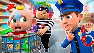 Stranger At Grocery Store Song  Safety Tips  Funny Kids Songs amp Nursery Rhymes  Songs for KIDS [upl. by Marlin]