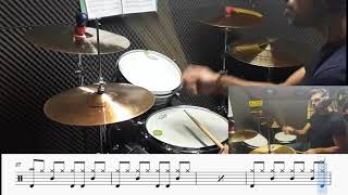 Creedence Clearwater Revival Fortunate Son Drum Cover  Score [upl. by Htebaile644]