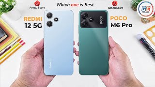 Poco M6 Pro 5G Vs Redmi 12 5G [upl. by Nomde]