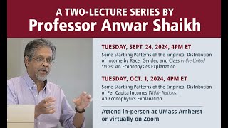 Prof Anwar Shaikh Lecture 2  October 1 2024 [upl. by Pain229]