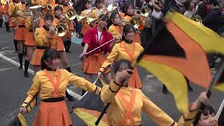 Galasha Festival 2024  Parade③  Kyoto Tachibana SHS Band [upl. by Blackmun]