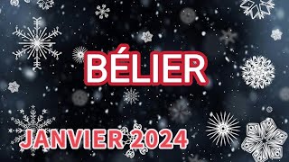 ♈ BÉLIER ❄ JANVIER 2024 ❄✨ Un mois qui apporte des satisfactions ✨ [upl. by Sutton330]