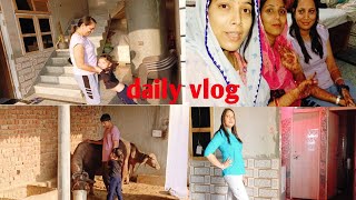 jyoti ko rewari ghumane le gaye  nisha chali gai ghar  daily vlog [upl. by Lynnette]