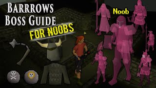 OSRS Barrows Boss Guide For Noobs [upl. by Llesig]