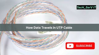 How Data Travels In UTP Cable  The Technology Behind Data Transfer [upl. by Anos320]