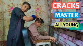 Ultimate ASMR Head amp Body Massage  Relaxing Cracks amp Gentle Care by Barber Ali Master [upl. by Essirahs]