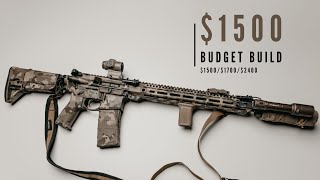 Budget Build Building a battle AR15 for 1500 [upl. by Hanford]