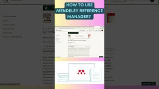 How to use New Mendeley Reference Manager in Word research mendeley reference citation [upl. by Melisenda]