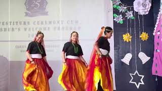 Maruni dance performed by our talented students during the Freshers 2024 [upl. by Sitsuj849]