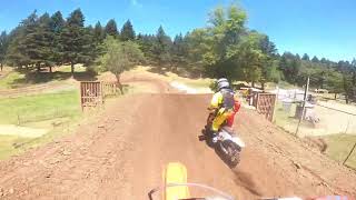 Washougal Old timers mx practice 7822 novice class [upl. by Suiraj]