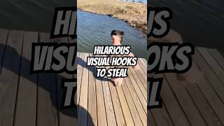 Legally steal these HILARIOUS visual hooks🪝😂shorts [upl. by Drofnelg]