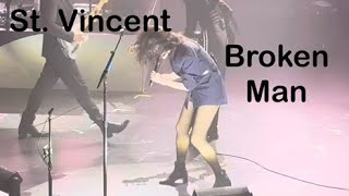 Broken Man  St Vincent  All Born Screaming Tour  St Paul MN  September 19 2024 [upl. by Aitsirhc42]