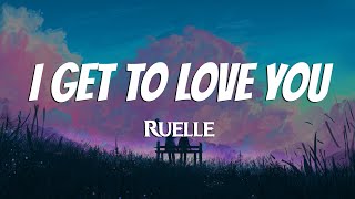 RUELLE  I Get To Love You Official Music Video [upl. by Ahsilrak]