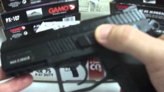 Pistola CZ 75 P07 Duty Blowback Co2  Pesca Parana Paraguai [upl. by Rosenkranz388]