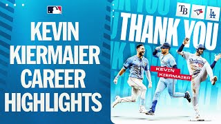 Kevin Kiermaier MLB Career highlights 4time Gold Glove winner and Platinum Glove Award winner [upl. by Lalat]