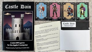 Castle Dain physical copy Apple II [upl. by Arsi]