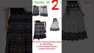 390 B1 G1 Womens Ethnic Skirts arreywah [upl. by Eiddam]