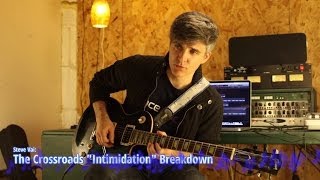 Steve Vais Crossroads quotIntimidation Breakdownquot [upl. by Emawk]