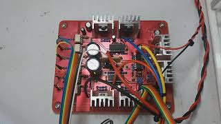 Test BLDC motor drive board [upl. by Hi]