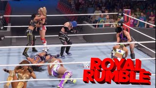 WWE 2K23 30 WOMEN ROYAL RUMBLE MATCH [upl. by Dewayne]