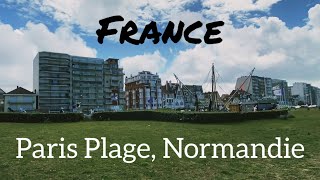 PARIS PLAGE NORMANDIE FRANCE 🇫🇷 travel [upl. by Berkin]