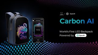 Now on Kickstarter Carbon AI Worlds First LED Bag Powered By OpenAI [upl. by Balch]