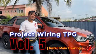 PAKAR ELEKTRIK  Project Wiring TPG  Vol 5 Install Main Trunking [upl. by Ilocin]