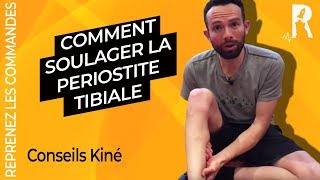 Périostite tibiale  traitement massage et exercices Kiné [upl. by Analem202]