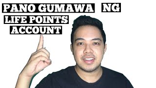 Paano gumawa ng Account sa Life Points Panel Philippines Tagalog [upl. by Etteiram]