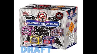 Jeffs Fireworks  Mammoth Aerial Assortment  ProLevel Dominator [upl. by Swee84]