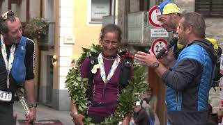 TOR450  Tor des Géants 2023 highlights  GolayGeymond Florence Winner [upl. by Cordula321]