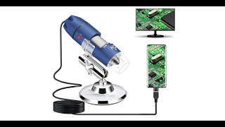 Jiusion 2K HD 2560x1440P USB Digital Microscope [upl. by Chuch]