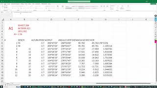 2024 11 09 TOPOGRAFIA  PROCESO DE DATOS TOMADOS EN CAMPO [upl. by Enihpesoj]