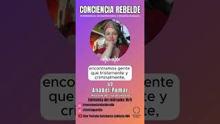 12 Entrevista a Anabel Pomar en el programa de radio Conciencia Rebelde [upl. by Deth]