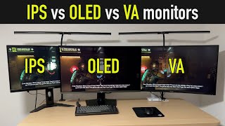 IPS vs OLED vs VA Gaming Monitors The Ultimate Comparison [upl. by Annahavas]