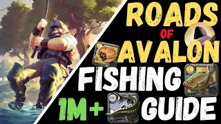 Roads of Avalon Fishing Guide for BIG PROFIT 1 MILLION  PerHour  Albion Online [upl. by Licna]