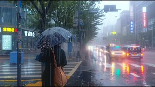 Ultra Rain Walk Relaxing Sound for Sleep Study Meditation White Noise ASMR [upl. by Gere]