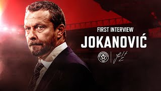 Slaviša Jokanović  First Interview as Sheffield United Manager [upl. by Iloj]