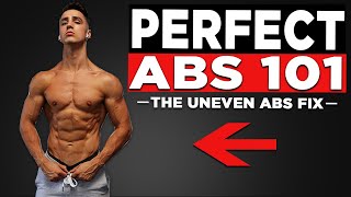 How To Build quotPerfectquot Abs  CAN YOU FIX UNEVEN ABS [upl. by Enixam]