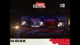 Tiziano Ferro per quotItalia Loves Emiliaquot  Campovolo 22092012  1 Parte [upl. by Aisinoid]