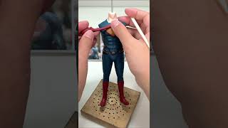 Clay Sculpture ：Crafting Supermans Legendary Likeness in Clay [upl. by Case840]