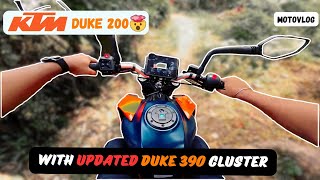 UPDATED DUKE 200 2024  RIDE REVIEW VLOG  CHANGES IN 2024 [upl. by Leterg703]