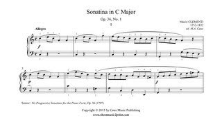 Clementi  Sonatina Op 36 No 1 13 [upl. by Hospers251]